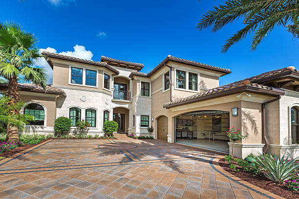 Cobblestone Driveway Pavers in Poway, CA